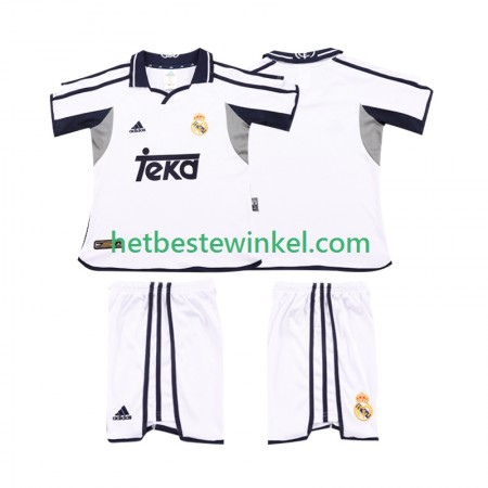 Real Madrid 2001 Voetbalshirts Retro Kind Thuis 2002